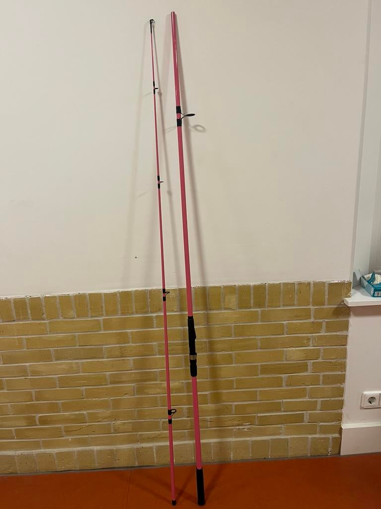 Vishengel roze, Ophalen of Verzenden, Zo goed als nieuw, Werphengel