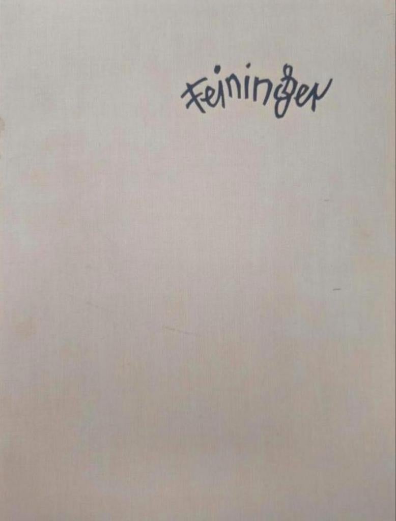 LYONEL FEININGER Tekeningen Aquarellen Grafiek. Hardcover, Verzenden, Zo goed als nieuw