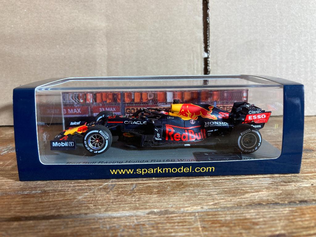 ✅ Max Verstappen 1:43 Winner Dutch GP 2021 RB16B Spark, Verzamelen, Ophalen of Verzenden, Nieuw, Formule 1