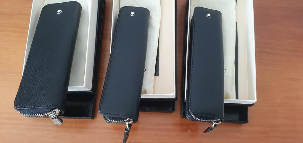 Montblanc pen pouches, Ophalen of Verzenden, Zo goed als nieuw, Mont Blanc