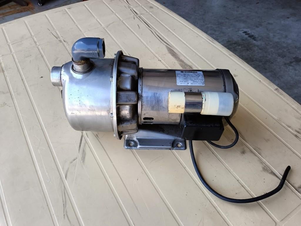 ZELFAANZUIGENDE CENTRIFUGAALPOMP LOWARA SGM12, Tuin en Terras, Ophalen of Verzenden, Zo goed als nieuw, Elektrisch