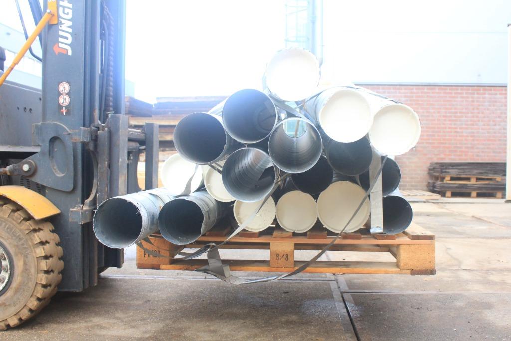 Partijen spirobuizen in verschillende lengtes en diameters., Ophalen of Verzenden, Gebruikt, Ventilator en Afzuiger