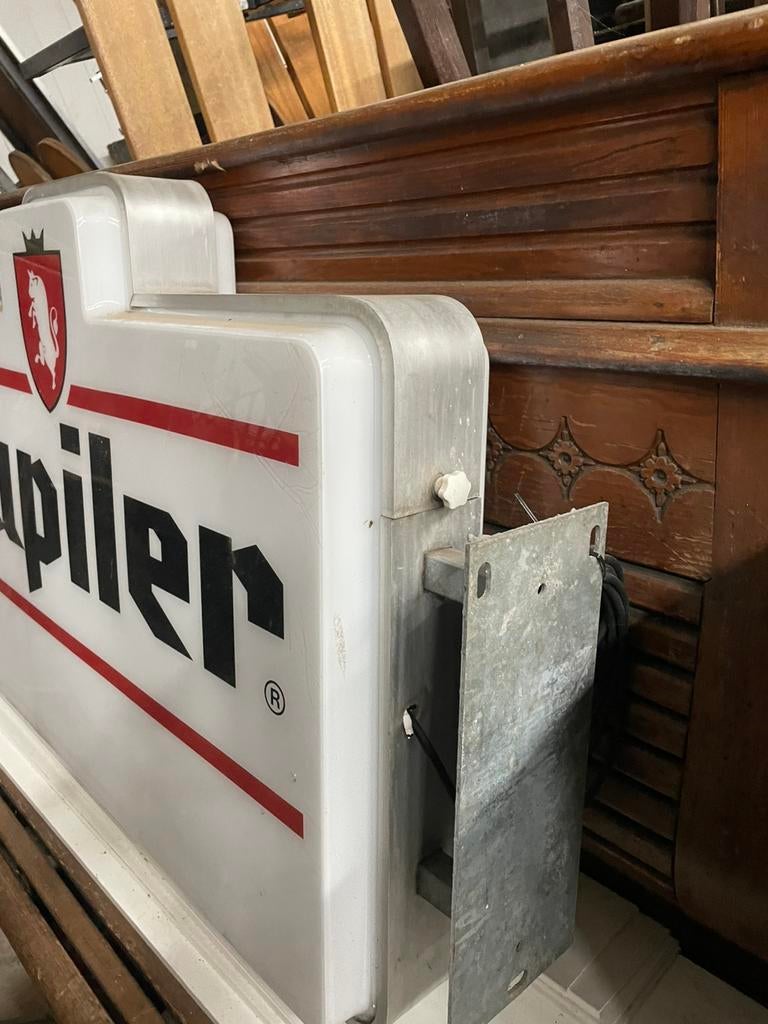 Wand licht bak Jupiler oldschool, Huis en Inrichting, Barren, Ophalen, Zo goed als nieuw