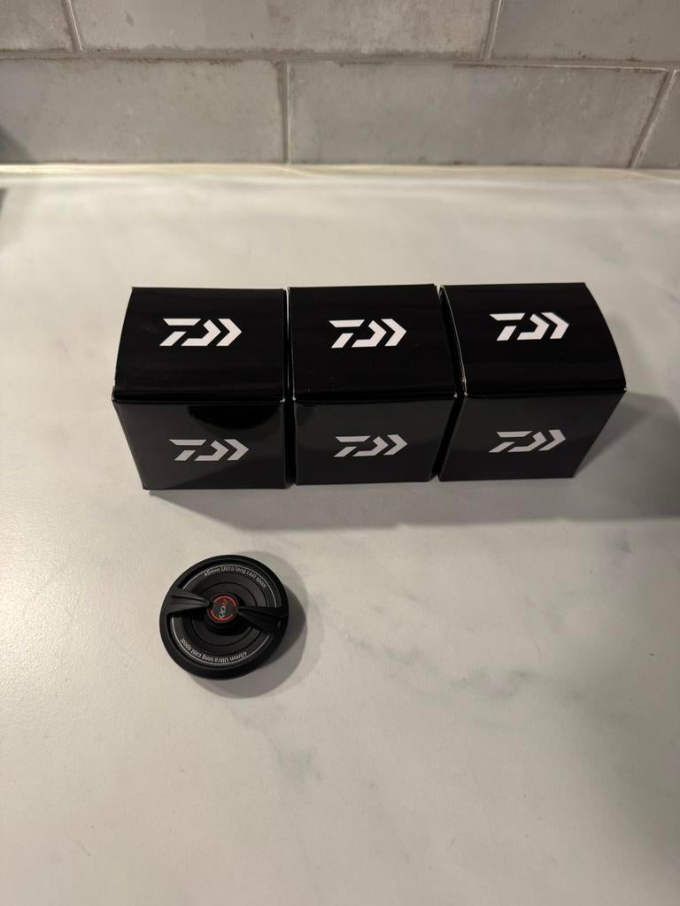 3 x nieuwe daiwa qdm drag knob slip knoppen, Ophalen of Verzenden, Nieuw, Molen