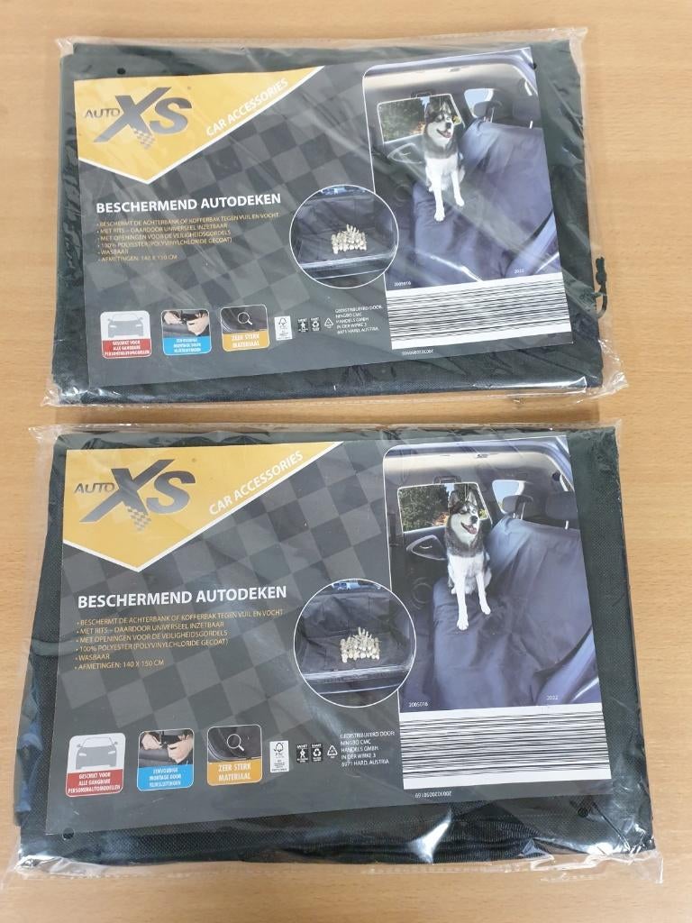 2x autohoes voor achterbank of kofferbak Nieuw!!, Ophalen of Verzenden, Nieuw, Universeel