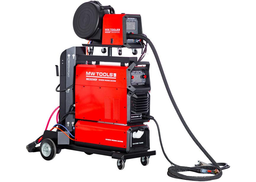 Industrieel lasapparaat 400V dubbel puls MIG 500A met koeler