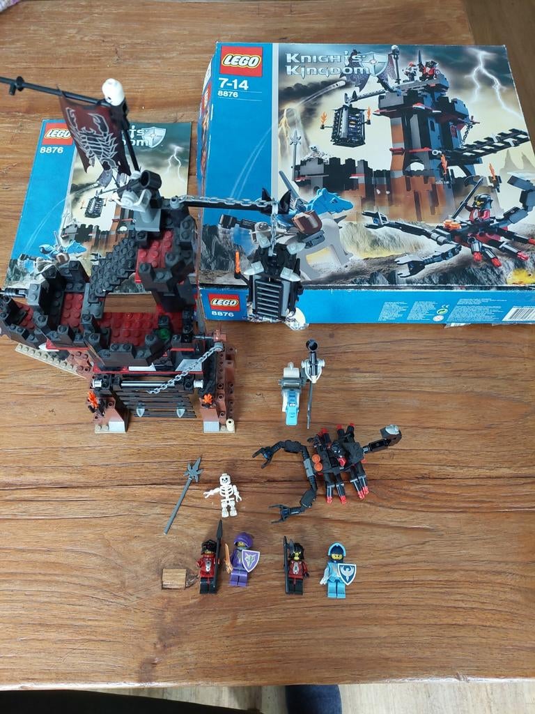 Lego knights en kingdoms set 8876, Kinderen en Baby's, Speelgoed | Duplo en Lego, Ophalen of Verzenden, Zo goed als nieuw, Complete set