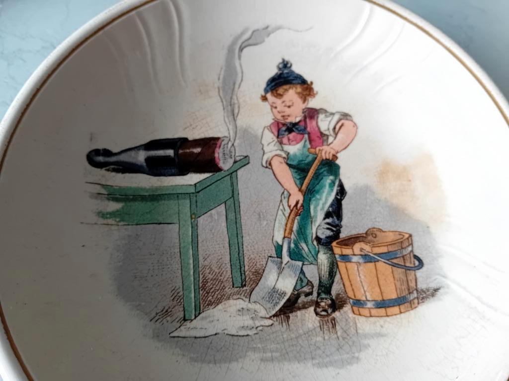 Vintage Villeroy & Boch Mettlach Bord, Ophalen of Verzenden