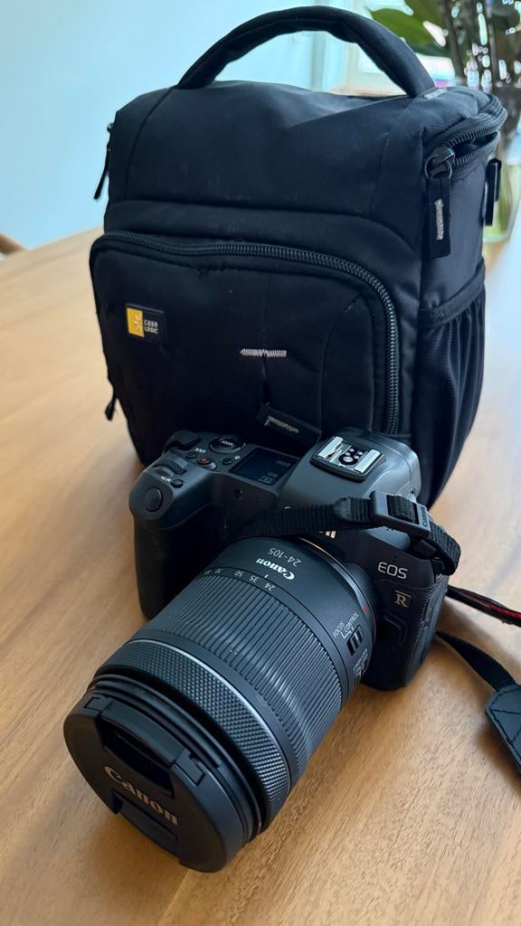 Canon EOS R + RF 24-105mm - Compleet setje, Ophalen of Verzenden, Zo goed als nieuw