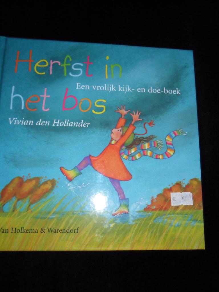 herfst in het bos: vivian den hollander nieuw, Boeken, Kinderboeken | Kleuters, Ophalen of Verzenden, Nieuw, Fictie algemeen