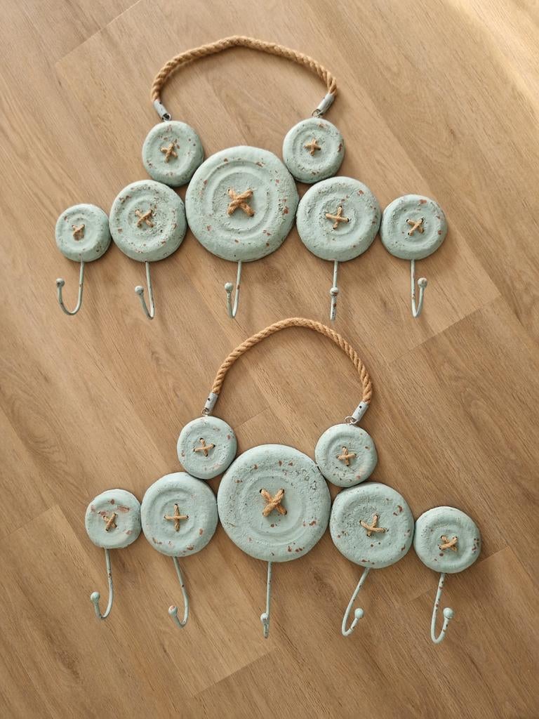 2 mooie kapstokken!, Ophalen, Zo goed als nieuw, Metaal, Wandkapstok