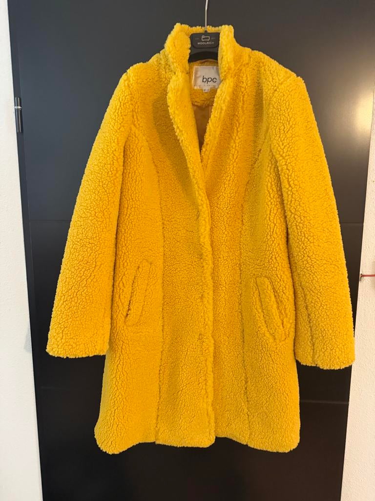 Gele Teddy jas - BPC - Maat S, Ophalen of Verzenden, Nieuw, Maat 36 (S), Geel
