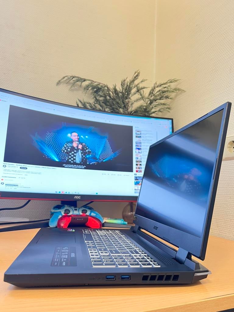 Acer Nitro 5 RTX 3060 | 32GB RAM | Gaming Laptop | Zeer Snel, Computers en Software, Ophalen, Gebruikt, Met videokaart, Gaming