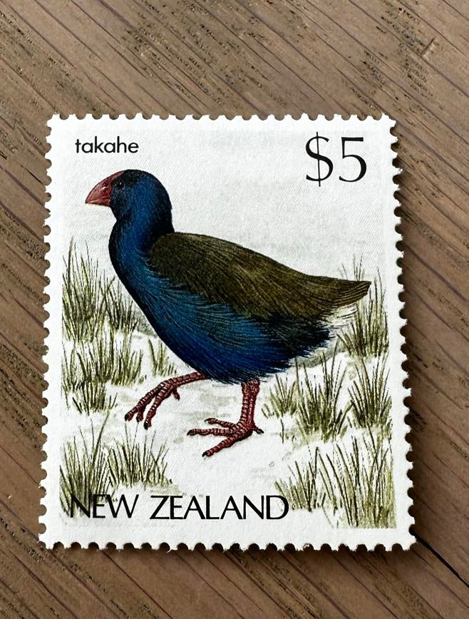 Nieuw Zeeland 1988 postfris vogels - Takahe, Ophalen of Verzenden, Postfris