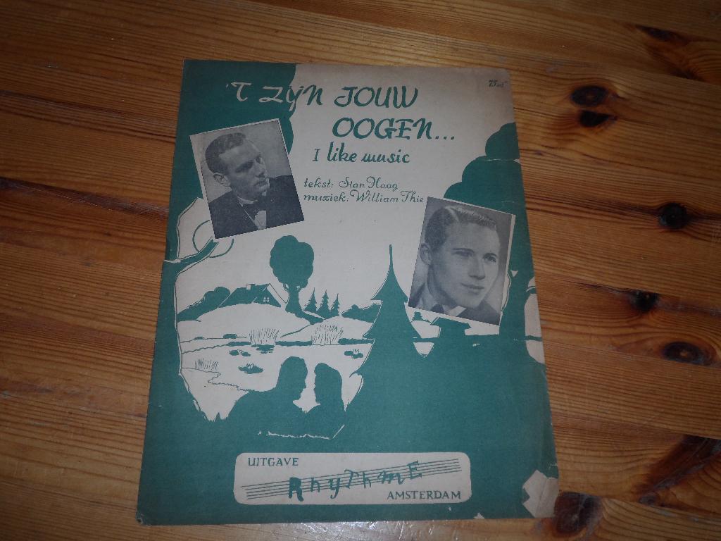 't zijn jouw ogen - i like music - william thie / stan haag, Zang, Gebruikt, Ophalen of Verzenden, Artiest of Componist