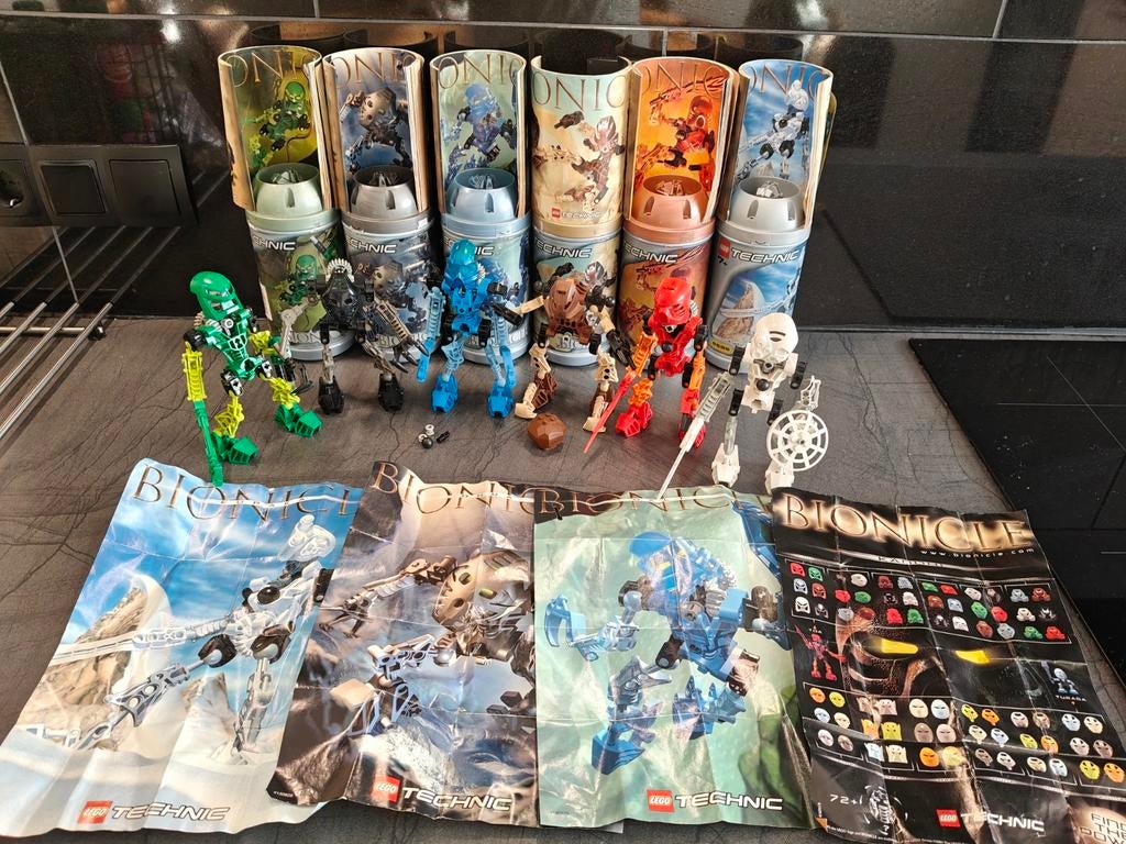 Lego Bionicle set Toa Mata (set), Ophalen of Verzenden, Gebruikt, Complete set, Lego