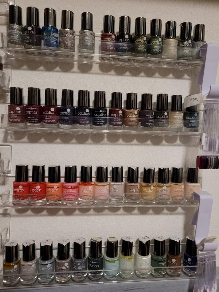 Caption Nagellak Collectie, Overige kleuren, Ophalen of Verzenden, Zo goed als nieuw, Handen en Nagels