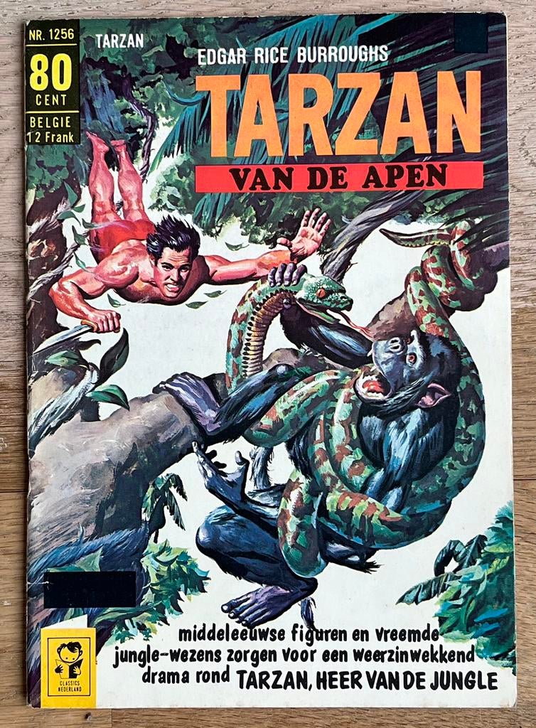 Classics Nederland #1256 Tarzan van de apen, Verzenden, Europa, Gelezen, Eén comic