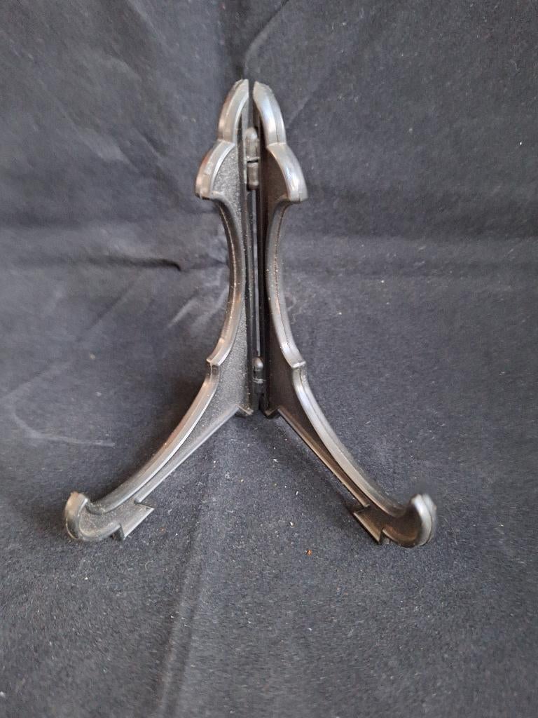 Bordenstandaard Zwart 12 cm hoog, Antiek en Kunst, Curiosa en Brocante, Ophalen