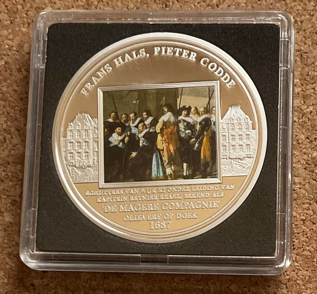 Penning Rijksmuseum - Frans Hals, Pieter Godde Magere Comp, Ophalen of Verzenden, Overige materialen, Nederland