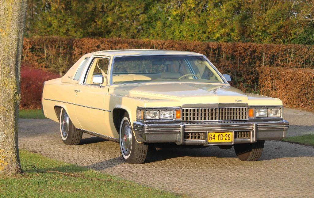Cadillac Coupe De Ville | Tax. 27.500,- | Inruil mogelijk., Auto's, 7500 cc, Beige, 4 stoelen, Beige