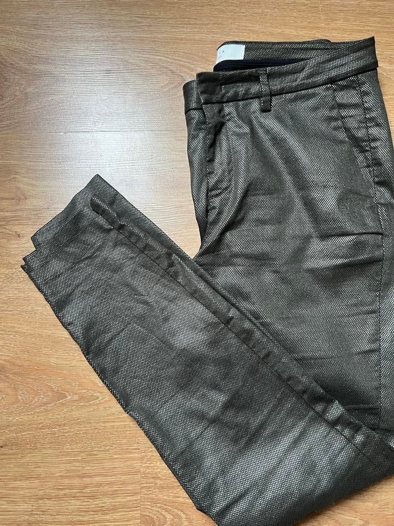 YAYA Damesbroek Maat 38 khaki groen, Maat 38/40 (M), Nieuw, Ophalen of Verzenden, Lang