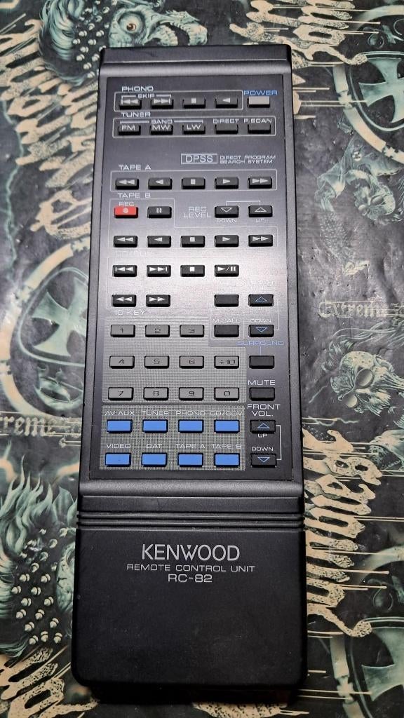 Afstandsbediening Kenwood rc-82, Ophalen, Gebruikt, Origineel, Receiver of Versterker