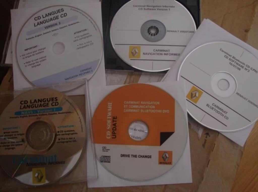 Renault Carminat navigatie soft update CD, Computers en Software, Navigatiesoftware, Verzenden, Nieuw, Update