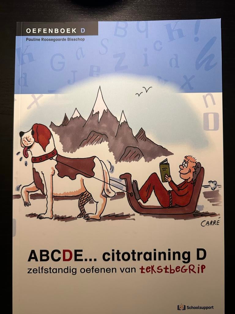 Oefenboek Citotraining groep 8 - Begrijpend lezen, Ophalen of Verzenden, Alpha, Nieuw, Niet van toepassing