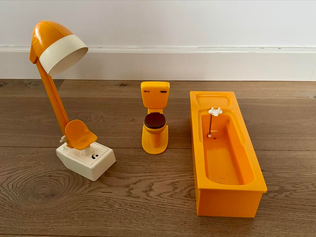 Vintage Sindy badkamerset uit de jaren 70, Kinderen en Baby's, Speelgoed | Poppen, Ophalen of Verzenden, Gebruikt, Barbie