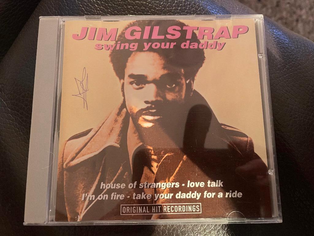 JIM GILSTRAP CD SWING YOUR DADDY handtekening v JIM?zeldzaam, Ophalen of Verzenden, Zo goed als nieuw