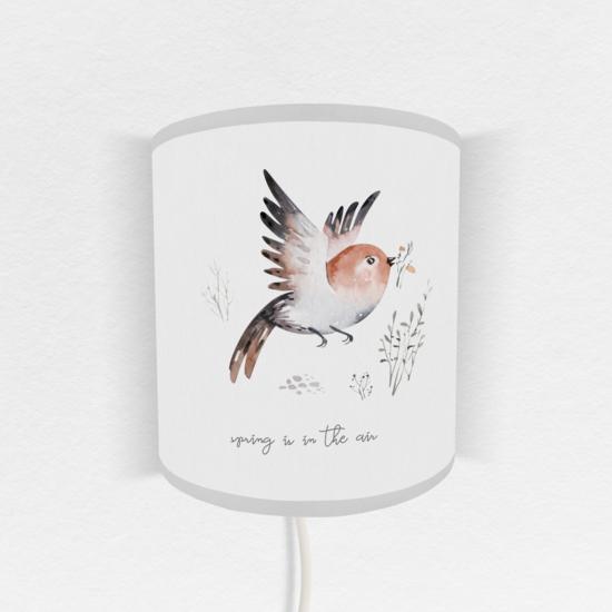 Wandlamp Lamp Forest Friends Vogel Little Dreamzzz, Bi & Li Creaties, Nieuw, Ophalen of Verzenden, Bilicreaties@gmail.com