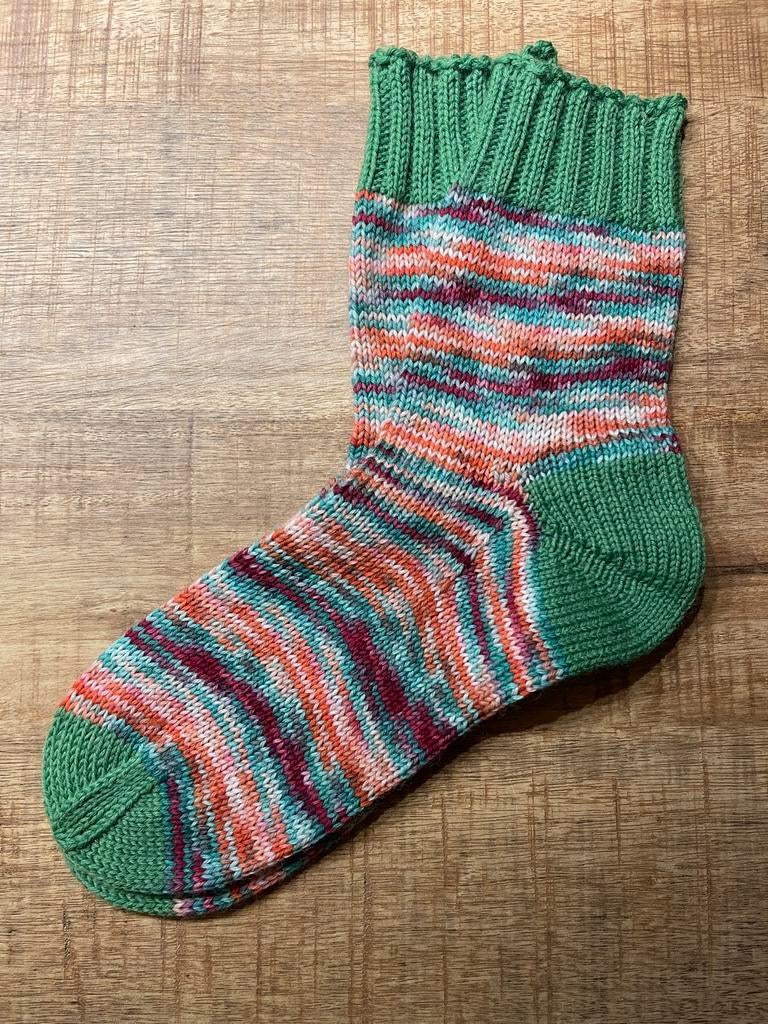 Handgebreide wollen sokken - Maat 42, Sokken en Kniesokken, Overige kleuren, Nieuw, Ophalen of Verzenden