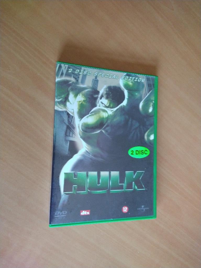 2-DVD Hulk, Alle leeftijden, Ophalen of Verzenden, Zo goed als nieuw