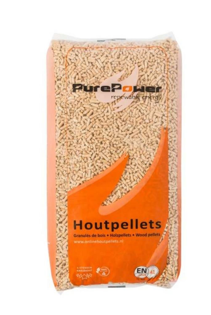 Pure Power houtpellet | Onlinepelletshop |, Minder dan 3 m³, Ophalen