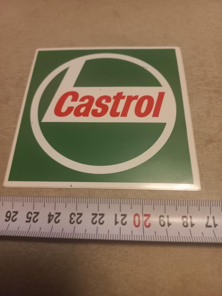 Castrol logo 2, Ophalen of Verzenden, Zo goed als nieuw