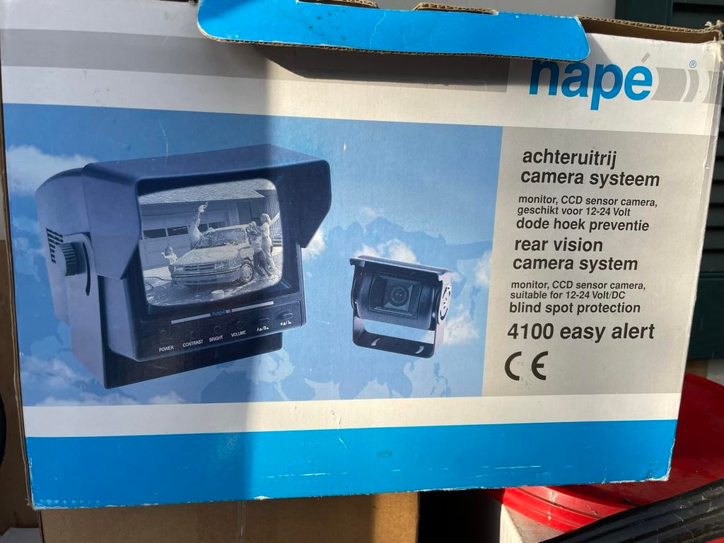 Achteruitrijcamera systeem voor camper - Nape 4100 Easy Aler, Auto diversen, Ophalen of Verzenden, Draadloos, Nieuw