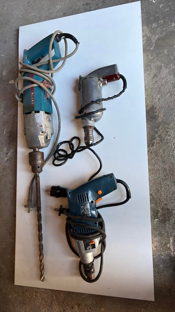 Div boren te koop  bieden mag ook apart, Ophalen, Zo goed als nieuw