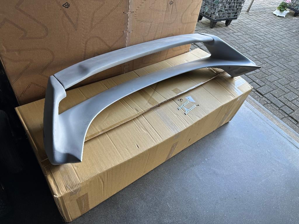 JapPower Mugen style spoiler FRP - Honda Civic FN2 07-12, Ophalen of Verzenden