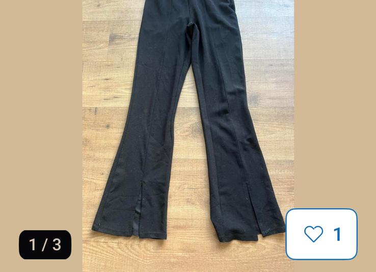 Flair broek, Ophalen of Verzenden, Zo goed als nieuw, Zwart, Lang