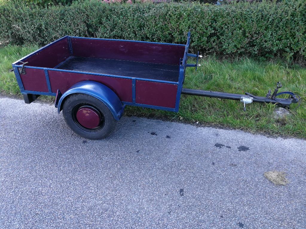 aanhanger/ bagagewagen vakantie / afm. bak: 160 cm x 114 cm, Auto diversen, Aanhangers en Bagagewagens, Ophalen, Gebruikt