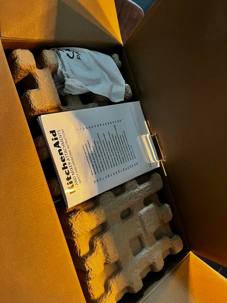 Nieuwe KitchenAid Foodprocessor met dicing kit, Ophalen of Verzenden, Nieuw