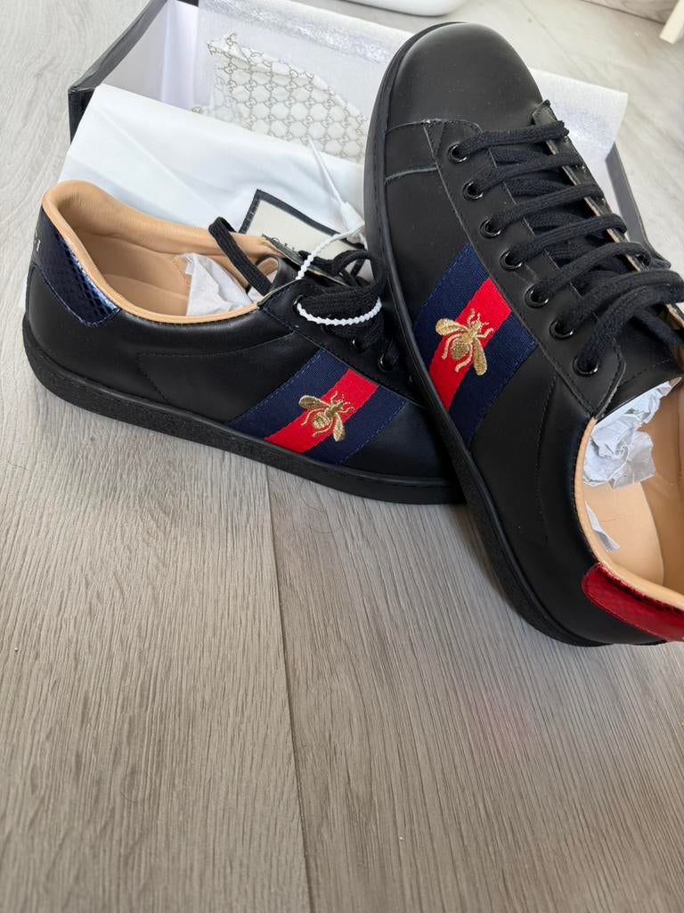 Gucci ace bee (42), Kleding | Heren, Schoenen, Zwart, Nieuw, Ophalen of Verzenden, Sneakers of Gympen