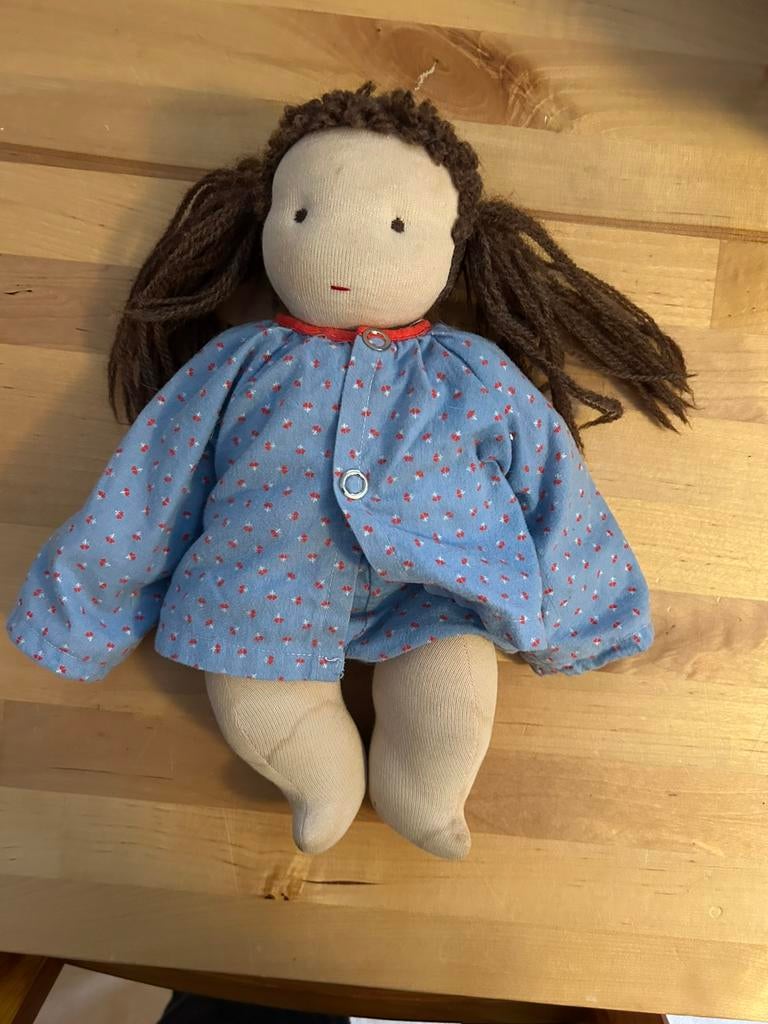 Antroposofisch popje ong. 40 jaar oud, Ophalen of Verzenden, Zo goed als nieuw