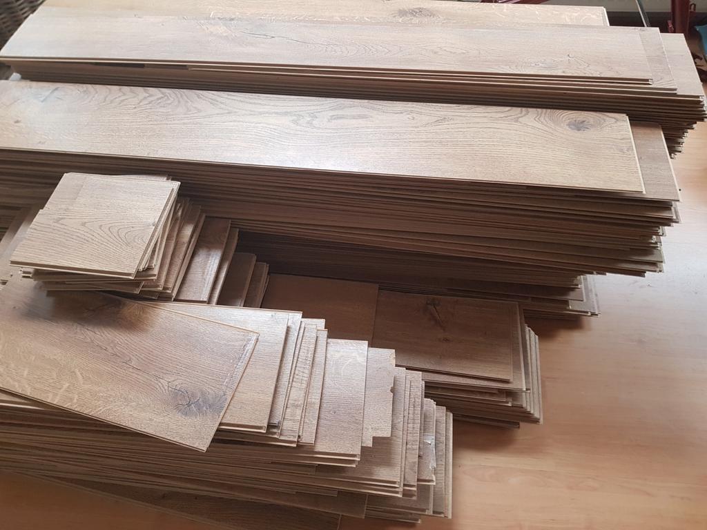 Laminaat +- 65 m², Ophalen, Gebruikt, Overige materialen, Overige typen