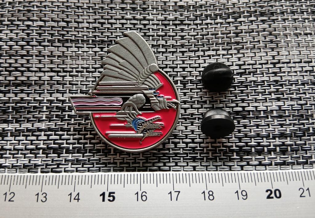 Judas Priest mooie Screaming for Vengeance pin badge speld, Verzenden, Nieuw, Overige typen