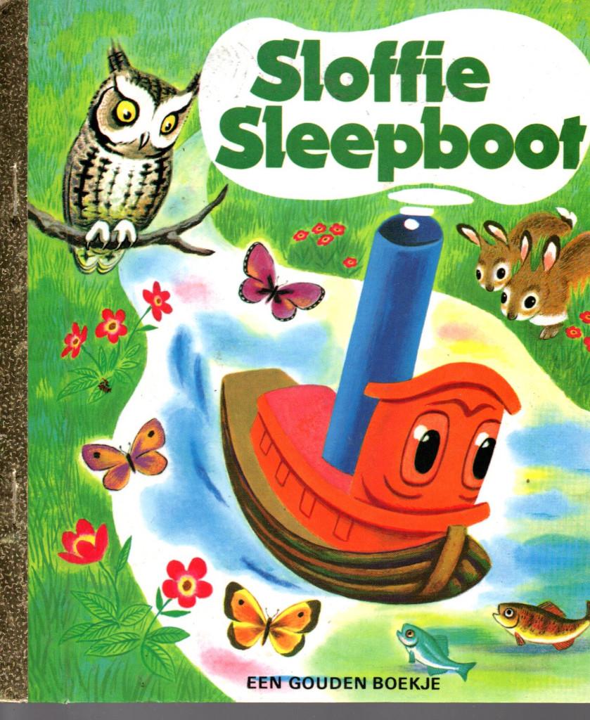 Een Gouden Boekje deel1. Sloffie Sleepboot. NR1122, Boeken, Fictie algemeen, Verzenden, Jongen of Meisje, Gouden boekje