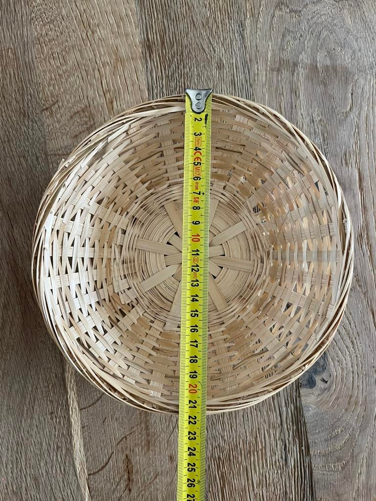 Rieten maandje, Ophalen, Zo goed als nieuw, Rond, Riet