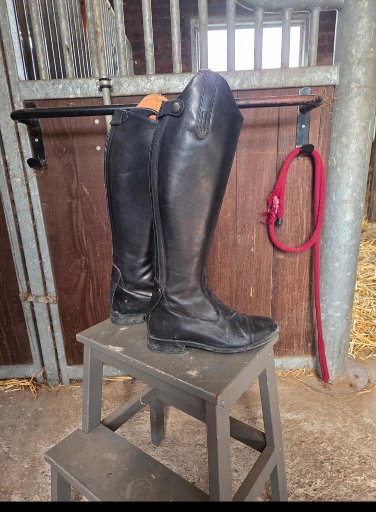 Lederen paardrijlaarzen maat 37, Dieren en Toebehoren, Paardrijkleding, Gebruikt, Dressuur, Ophalen of Verzenden, Dames