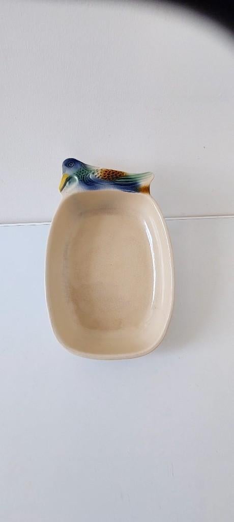 Vintage ovenschaal oven schaal eend vogel, Eu, Gebruikt, Eu, Keramiek